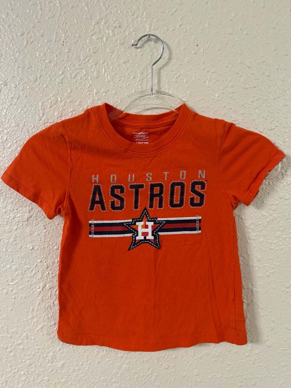 Houston Astros Genuine Merchandise Youth T-Shirt Orange Graphic Logo